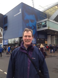 Before the game at Portman Road